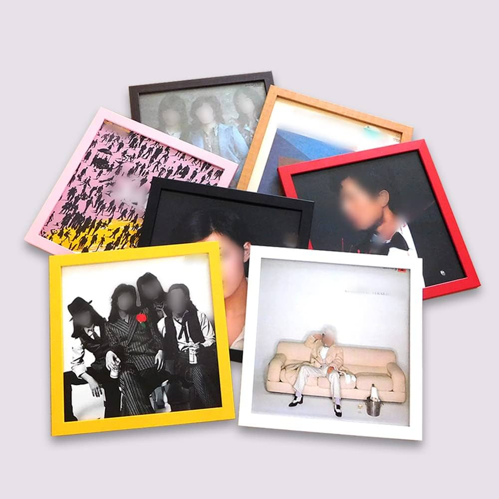 LP盤　HIGHTIMES 額縁付 Amazon.co.jp: 岐阜の木工屋 レコード額 レコードジャケットを